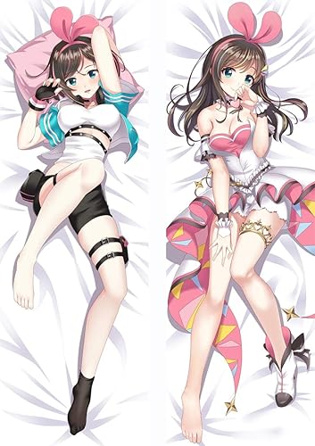 Amazon バーチャルyoutuber キズナアイ 抱き枕カバー 2wayトリコット 等身大 両面プリント サイズ選択可 アニメ 萌えグッズ 通販