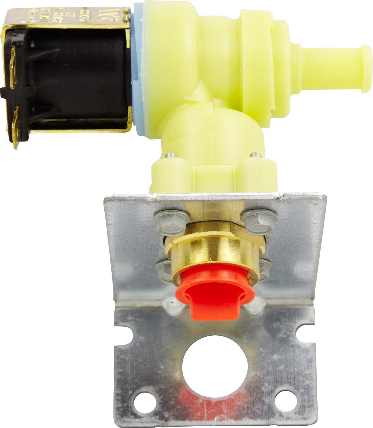 LinkEZ Dishwasher Valve 6-920534, Metal Globe Valve, 2 Ports, 1/2 in FNPT Inlet & Outlet, Silver