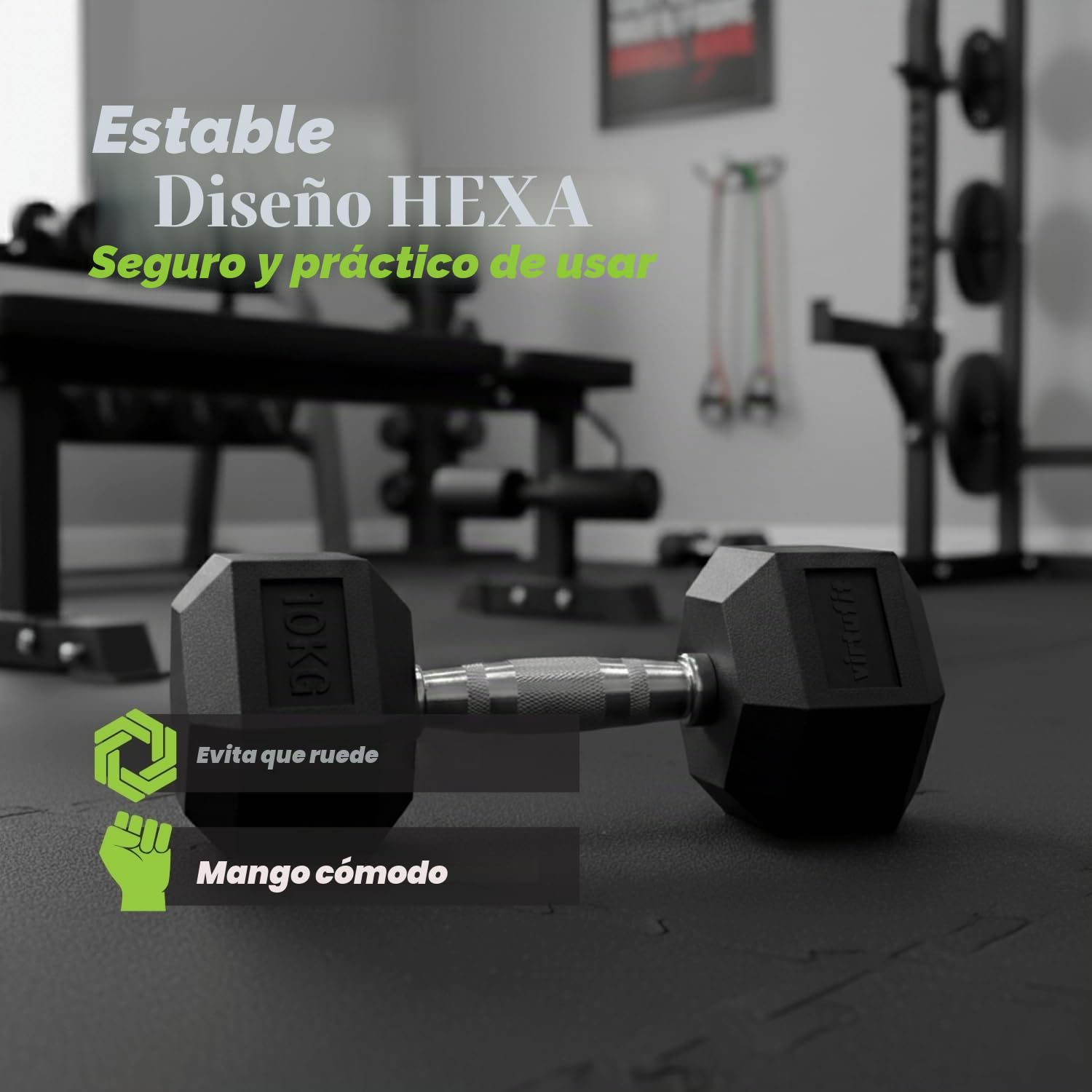 VirtuFit Hexa Pro - Mancuernas