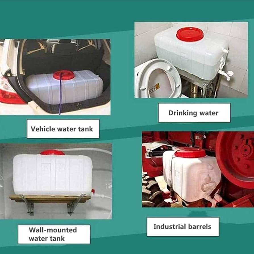 Amazon | 100L プラスチック水タンク200L/300L 水容器水平角型貯水 Amazon | 100L プラスチック水タンク200L/300L 水容器水平角型貯水