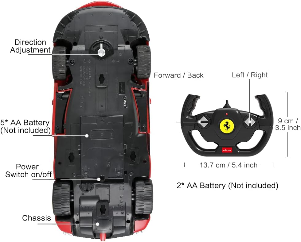 114 Scale Ferrari LaFerrari RC Car for Boys Kids Taiwan Ubuy