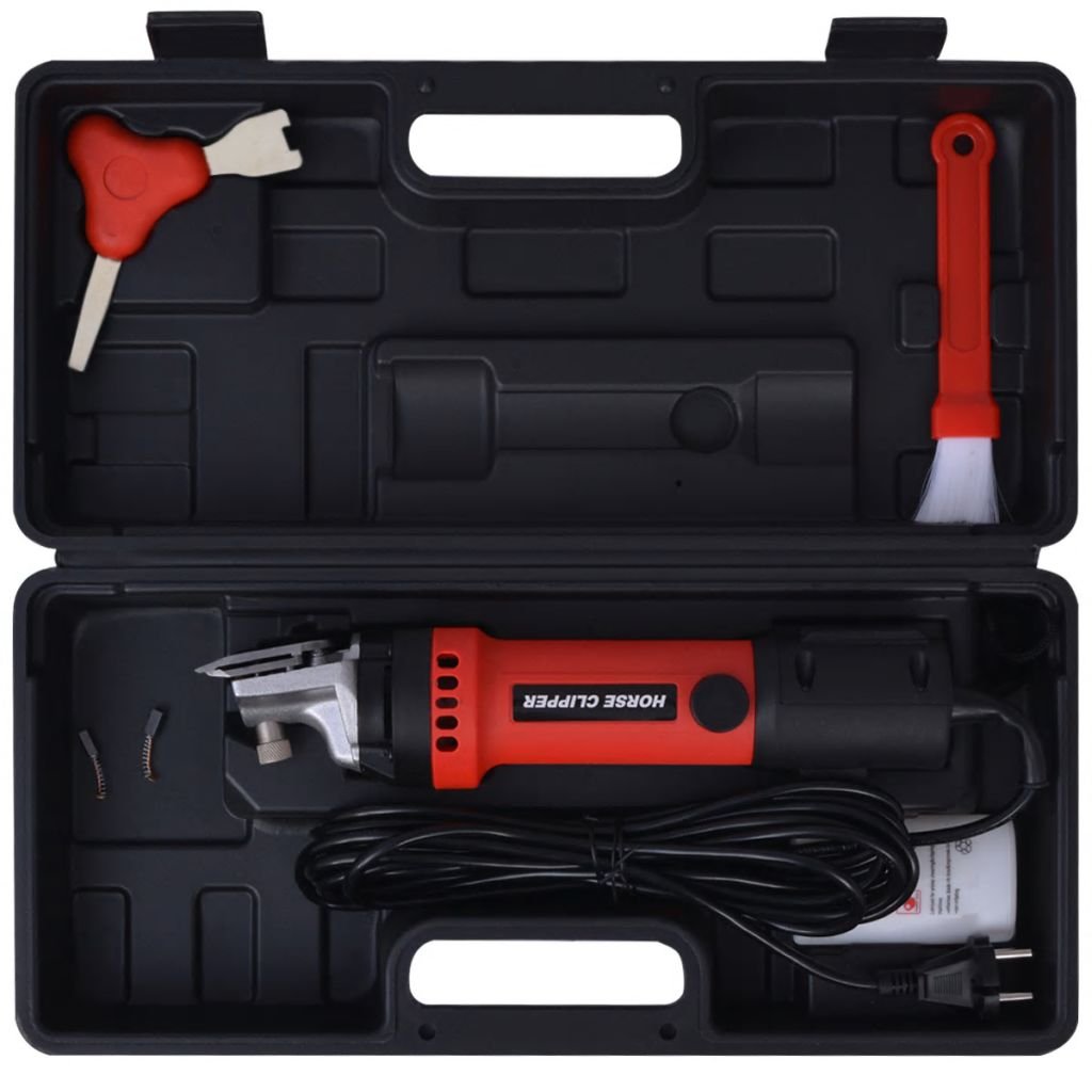 Pet & Livestock HQ Tosatrice Professionale per Cani 350W, Kit per Toelettatura Cani di Taglia Grande e Media