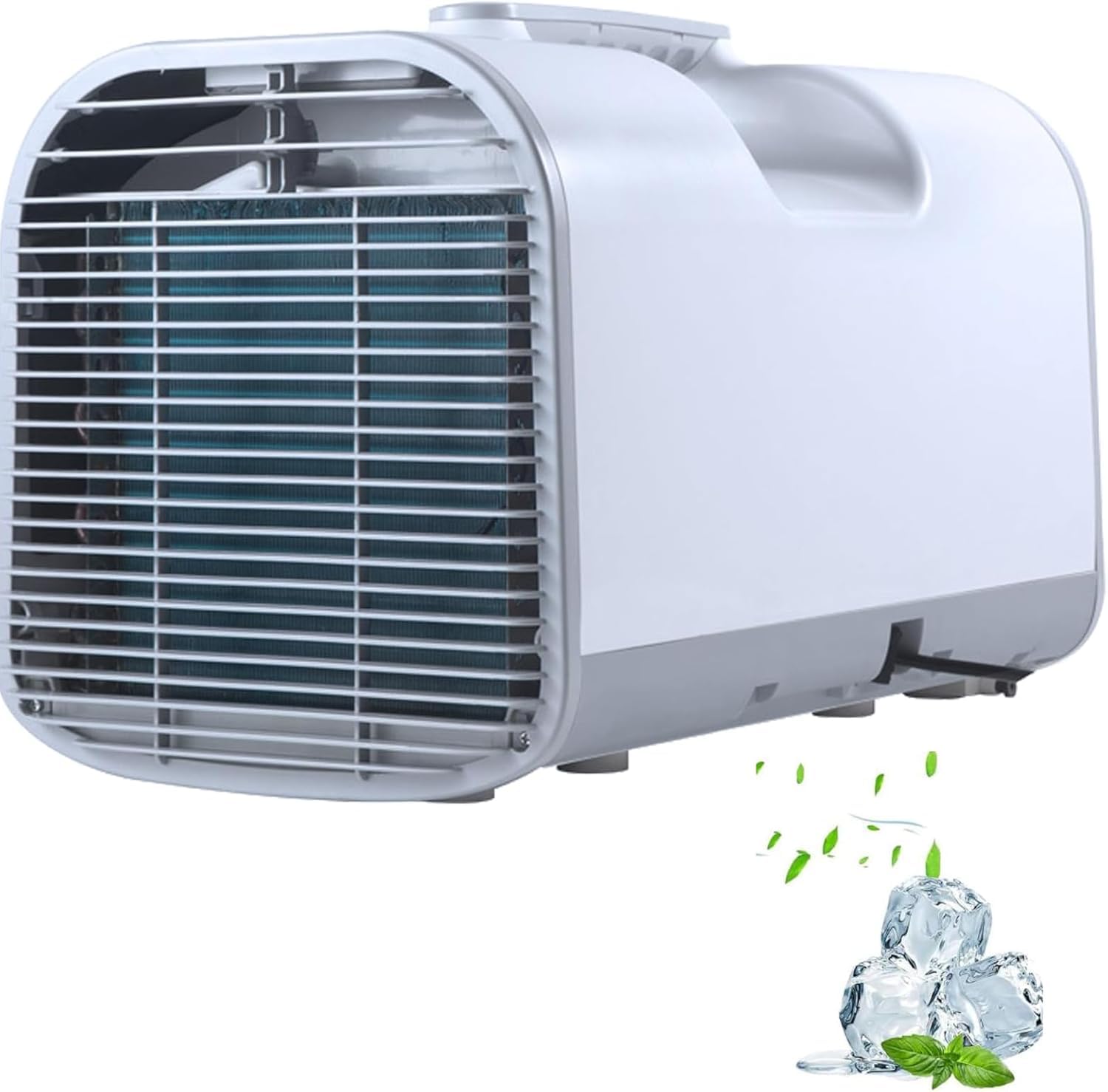 IMOYBBR Portable Air Conditioner - 5100btu Ac Fast Cooling Air Conditioners Dehumidifier - 600w Low Power Fast Cooling Ac With Dehumidifier - Compact Mini For Tent, Rv, Van, Fishing & Outdoor Use