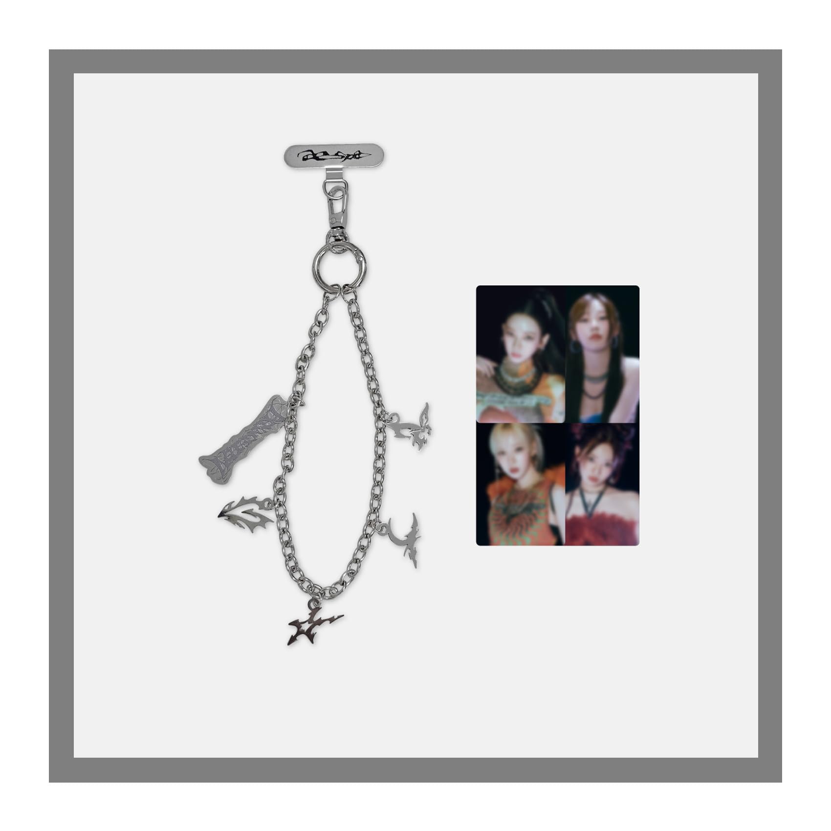 aespa armageddon ウィンター md ポップアップ ネックレス aespa - Necklace + Photocard Set [Armageddon : The Mystery