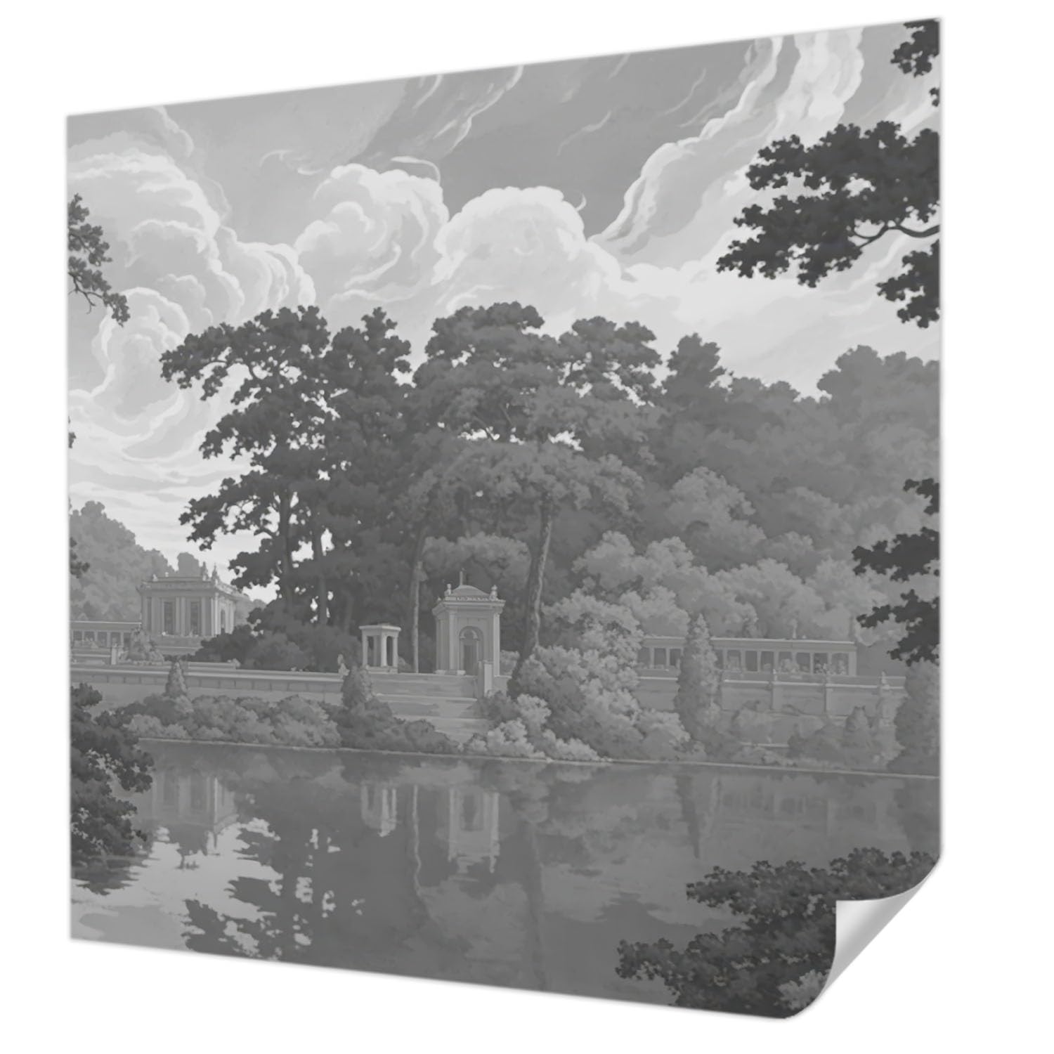 Papier peint photo haute qualite panorama paysage naturel durable 250x250 cm