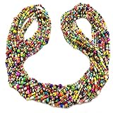 Mehrzweck: Diese Perlen können Sie auch als Armband, Halskette oder Fußkette tragen.