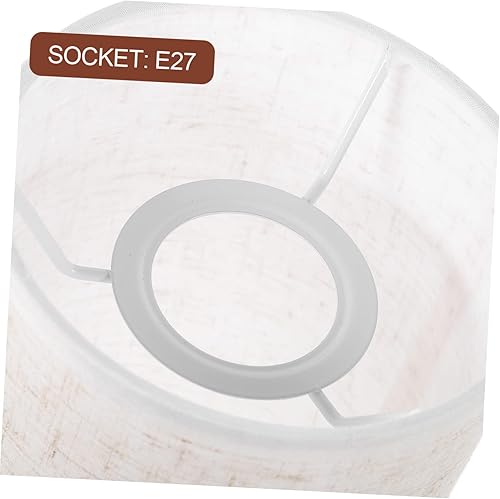 Miniatura 4 de Ciieeo Lámpara de mesa, pantalla de lino, pantalla de lámpara de pared, pantallas de lámparas para lámpara de mesa, lámpara cilíndrica, pantalla de