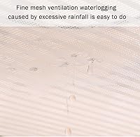 Vista 8 de Rejilla de secado de hierbas, red plegable de malla colgante de 3 capas con cremallera, secadora de malla para secar hierbas, verduras, frutas