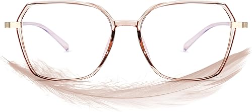 Miniatura 6 de ROCKNIGHT Hexagon Blue Light Blocking Glasses for Men Women Gaming Computer Tablet Phone Digital Screen