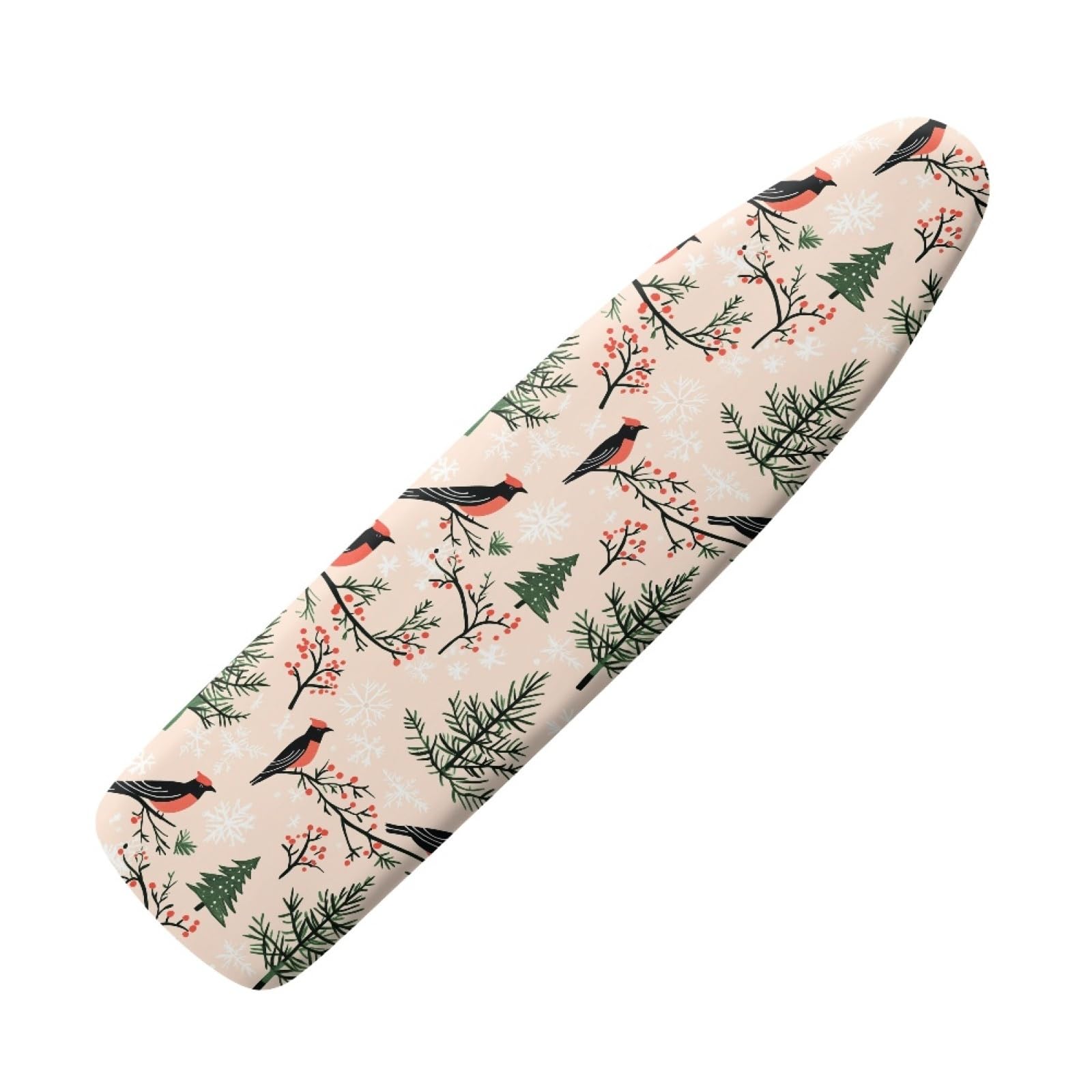 Ironing Board Covers 135 x 45 Orange Green Bungee Elasticated, Resists Scorching and Easy Fit Mini & Portable Ironing Boards Cover