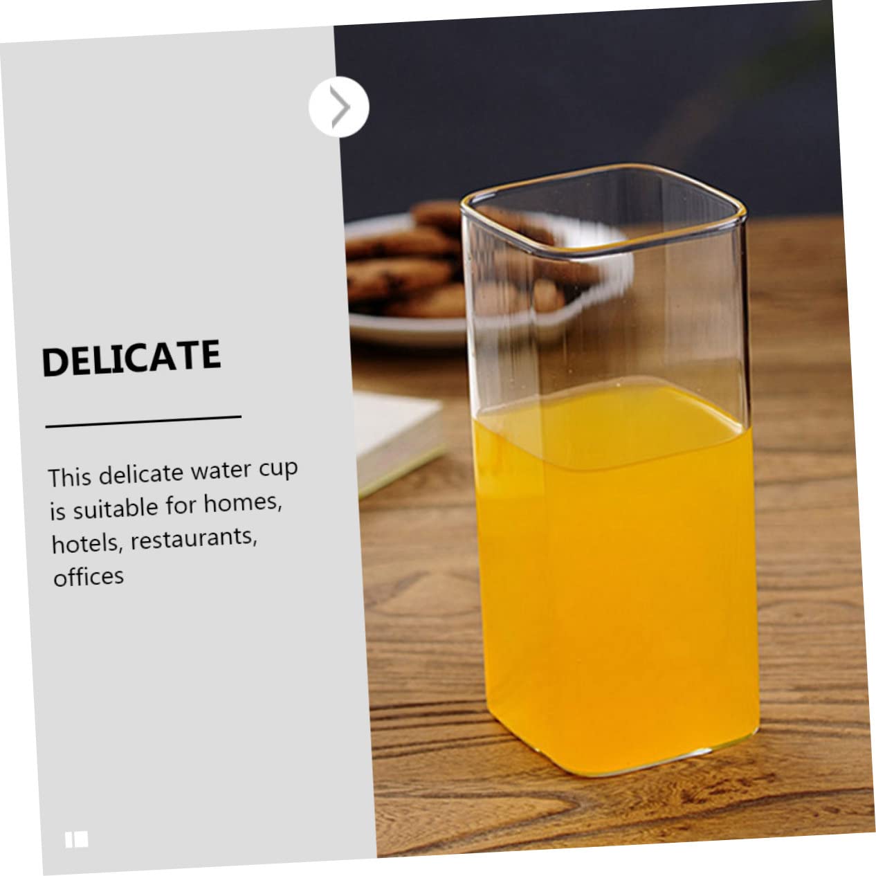 Alipis 6 pezzi Bicchieri Colazione Vetro Borosilicato Tazze Trasparenti Creative per Bevande Calde e Fredde Adatte Cocktail
