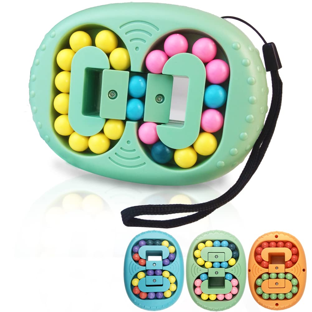 Magic Bean obracająca się kostka, fidget toy, zabawa zręcznościowa dla dzieci, poprawia myślenie logiczne i umiejętności praktyczne, prezent urodzinowy