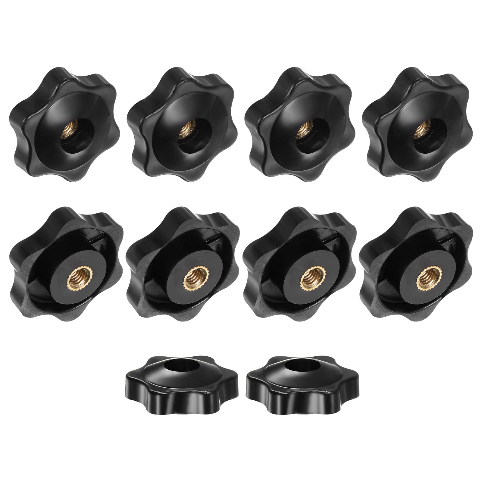 M METERXITY 10-Pack 6 Star Knobs