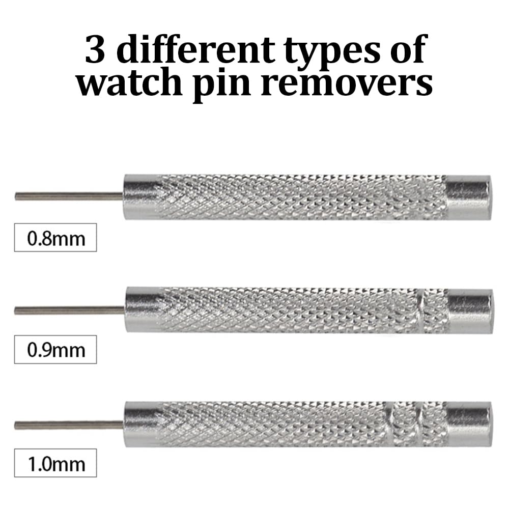 Juego de herramientas para reparación de correas de reloj