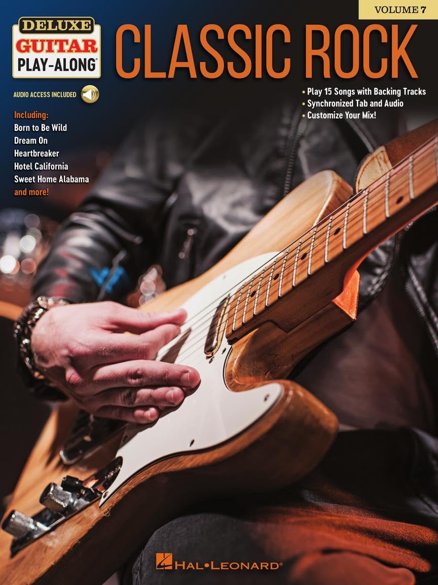 Classic Rock: Deluxe Guitar Play-Along Volume 7: Includes Downloadable Audio