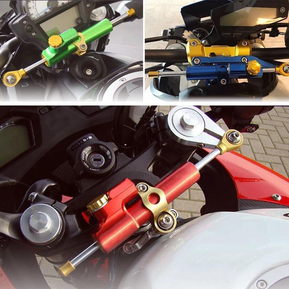 Motorrad Dämpfer Lenkung Stabilisieren Sicherheit Control Für CB599 Für HORNET CB 599 2007 2008 2009 2010 2011 2012 2013 Motorrad Lenkungsdämpfer (Color : 6)