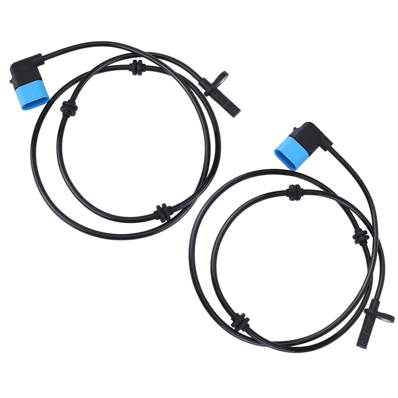 iSpchen Lot de 2 capteurs ABS de vitesse de roue pour Mercedes Classe B W245 Classe B W246 W242 Classe A W176 CLA Coupé C117 GLA X156 Capteur de vitesse de roue A2469057603 A2469059402 A2465400417