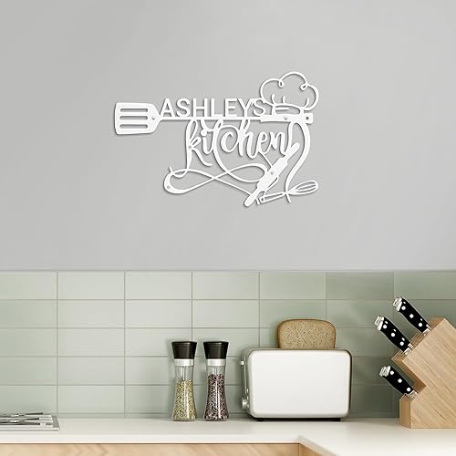 Miniatura 4 de Custom Metal Signs Metal Name Sign Metal Wall Art Split Letter Monogram Wall Decor Metal Wall Art Last Name Sign Family Name Sign Personalized