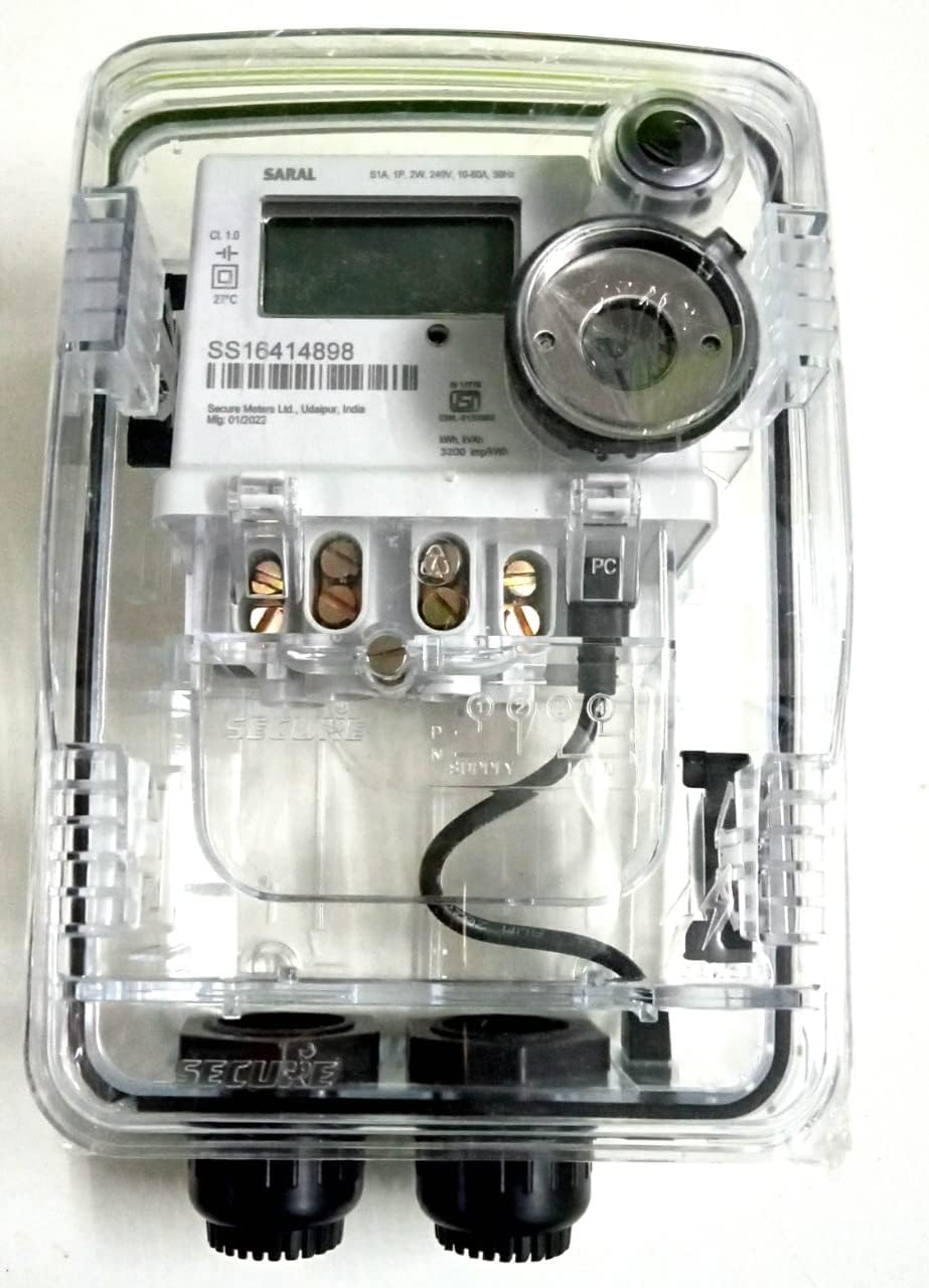Unidirectional Single Phase Meter With Box (Secure) (Unidirectional 10-60A) (B0CNCFMV42) Amazon Price History, Amazon Price Tracker