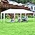 Tangkula Outdoor 10 x 20 Feet Canopy Tent, Party Wedding Tent with Removable Walls, Portable Canopy Shelter Gazebo Pavilion for Event, Backyard, White Tent w/Carry Bag (4 Sidewalls)