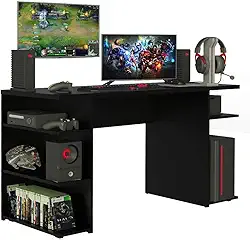 Mesa para Computador Gamer 9409 Madesa - Preto