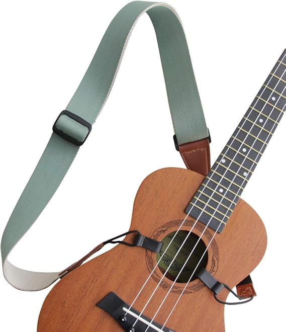 Ukulele Straps Shoulder No Drilling, Woven Uke Strap with