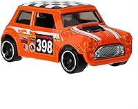 Vista 2 de Hot Wheels, 2015 HW Off-Road, Morris Mini [Naranja] Vehículo fundido a presión #80/250