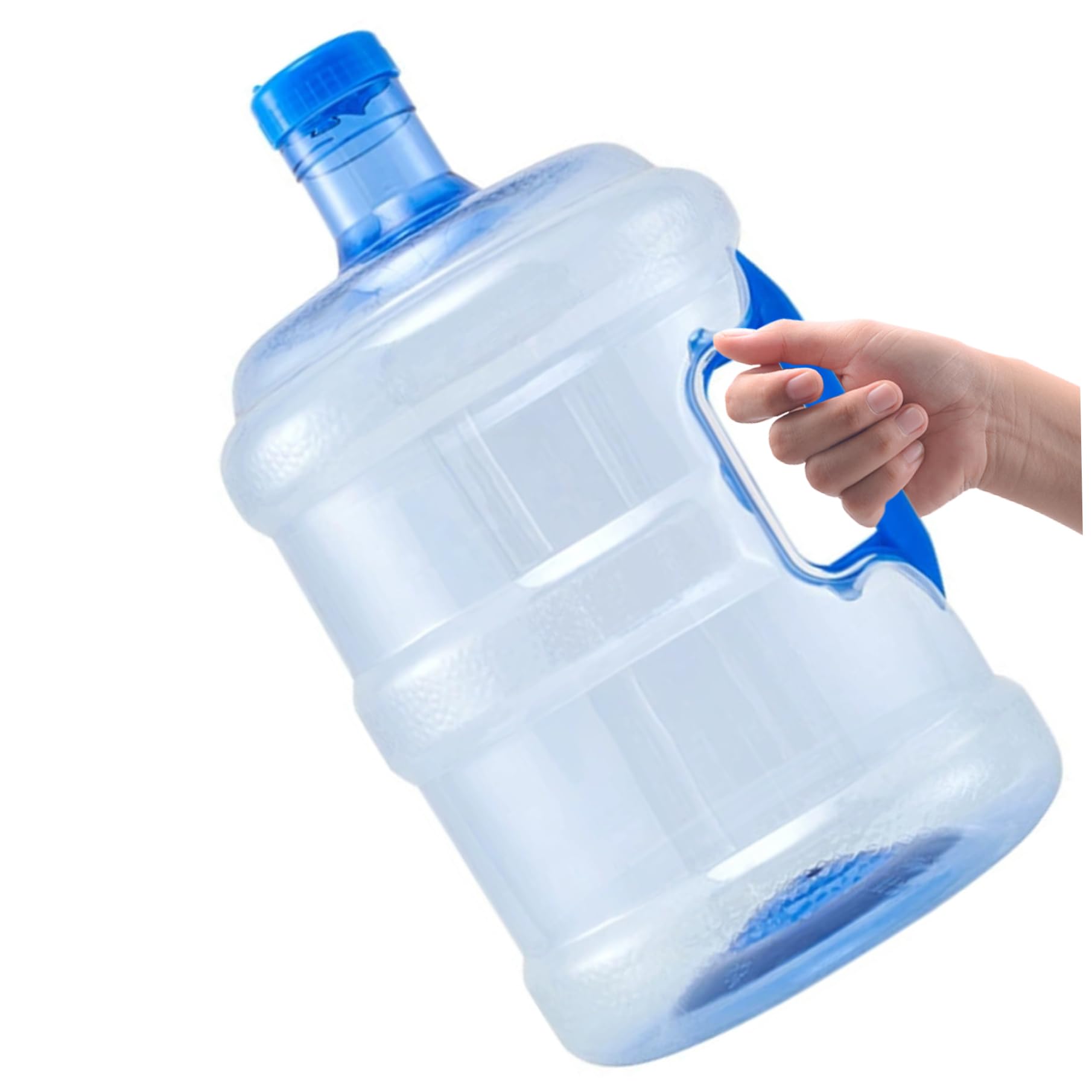 Jarra De Agua De 10 L Con Asa Grado Alimenticio a Prueba De Fugas Transparente Sin Olor Sellado Reutilizable a Prueba De Polvo Botella De Agua Portátil Contenedor Para Hogar Jarra De Agua Aire
