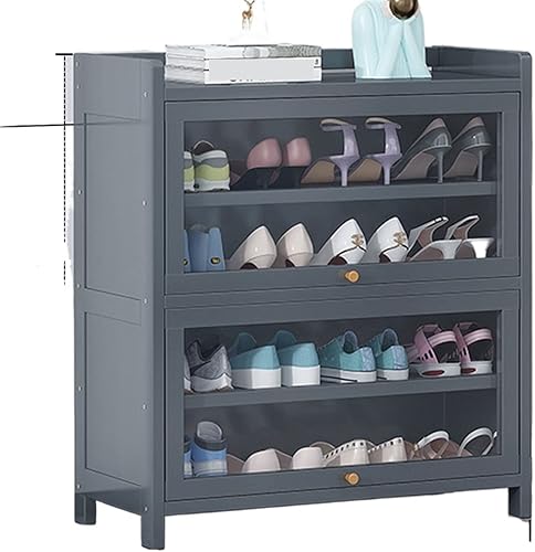 KNOKR Shoe Rack, Bedroom Organizer Shoe Rack Cabinets Storage Gamer Living Room Shoerack Cupboard Space Saving