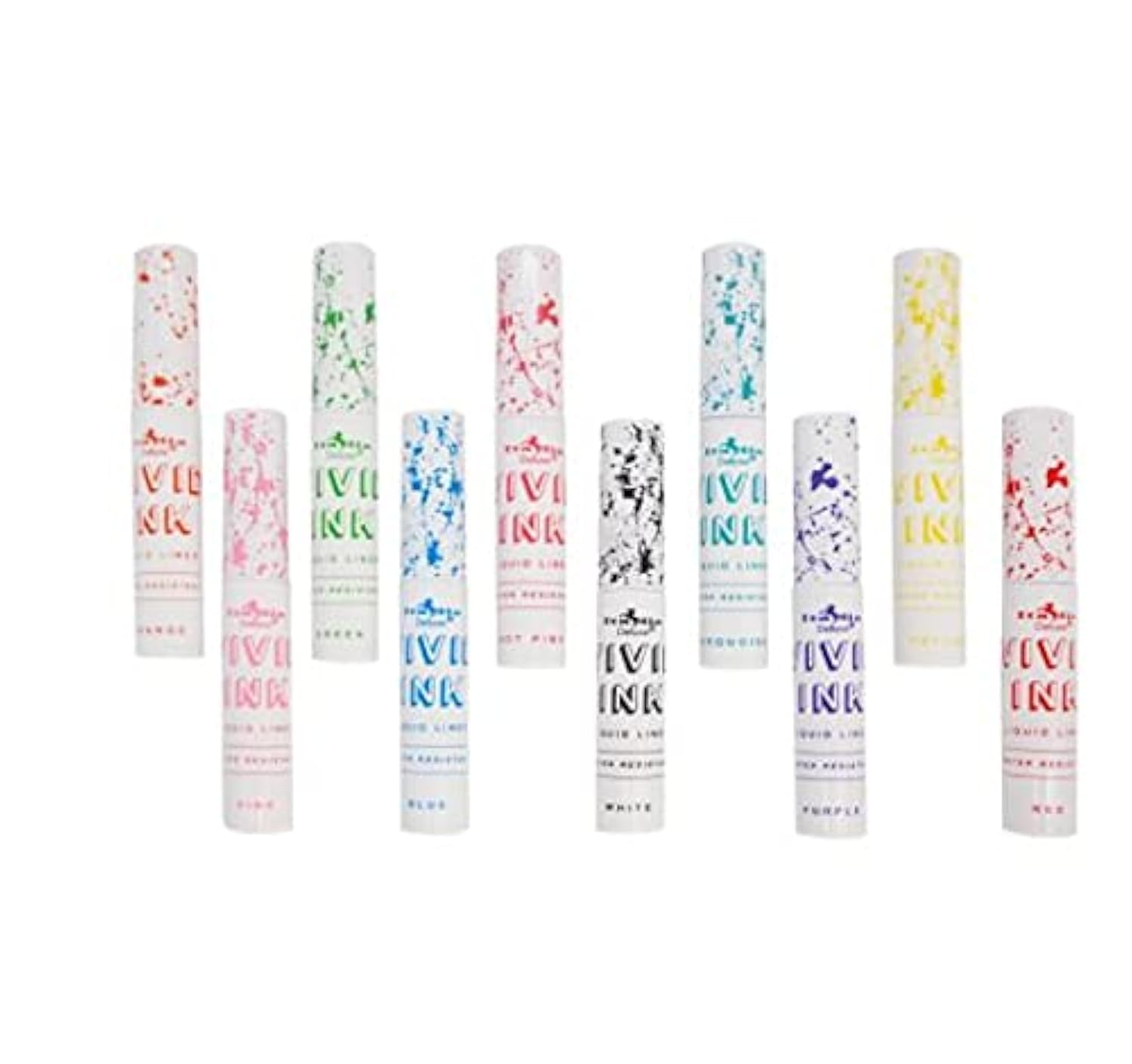 Italia Deluxe VIVID INK Liquid Liner SET OF 10