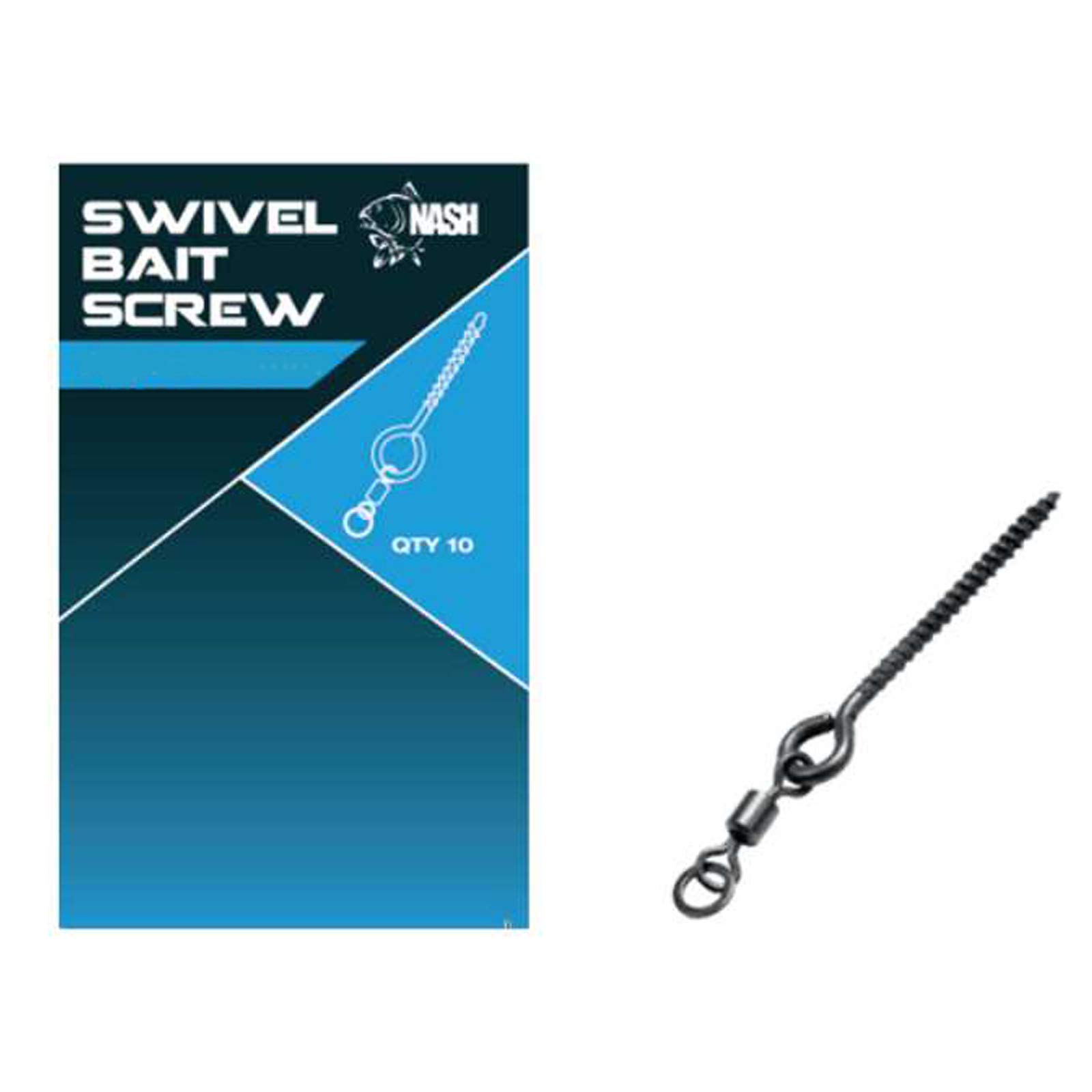 Nash Metal Swivel Bait Screw: 21mm