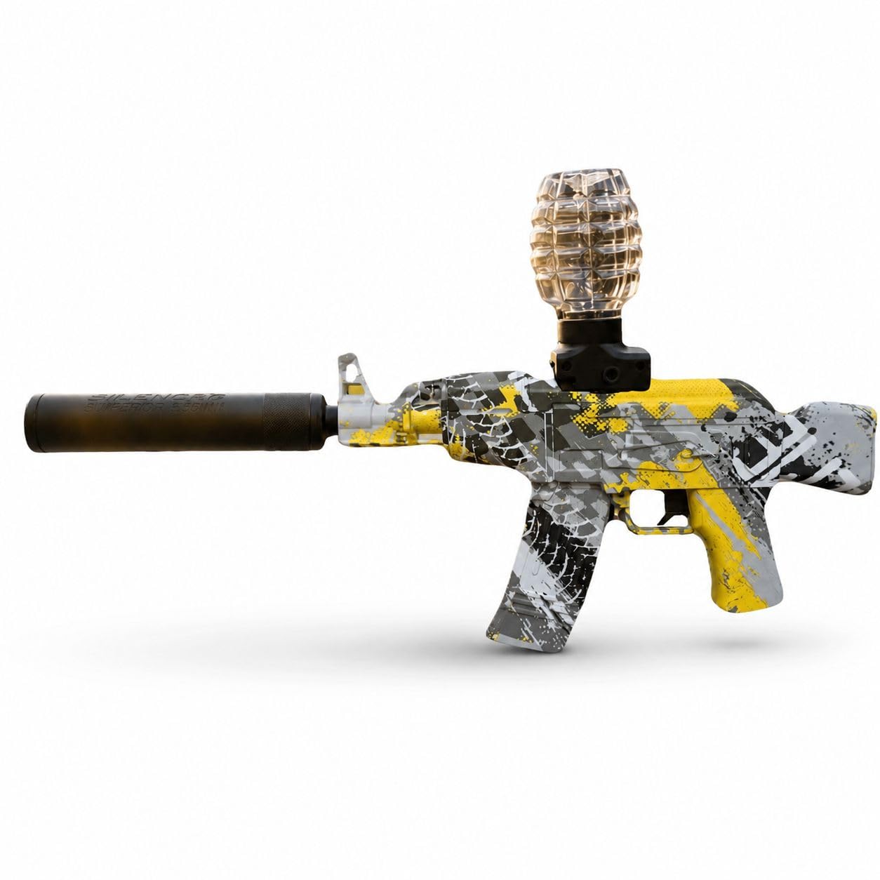 Buy Dropsiq Tactical Gel Blaster Toy Gun (Yellow) with Hopper