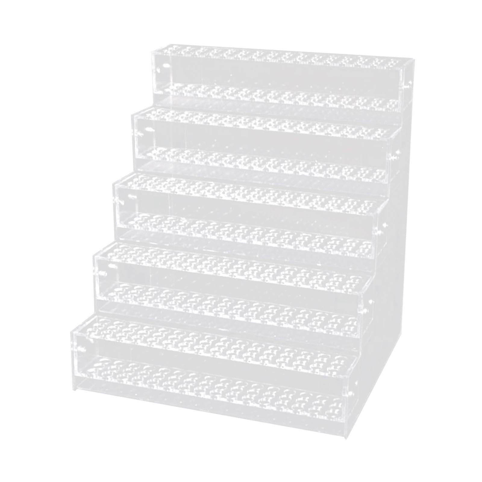AMSLSIU Clear Acrylic Organizer Storing Makeup Brushes Pens And Markers Ensures Tidy Workspace Aesthetic Making Accessory For Both Office And Personal, 5 Layer