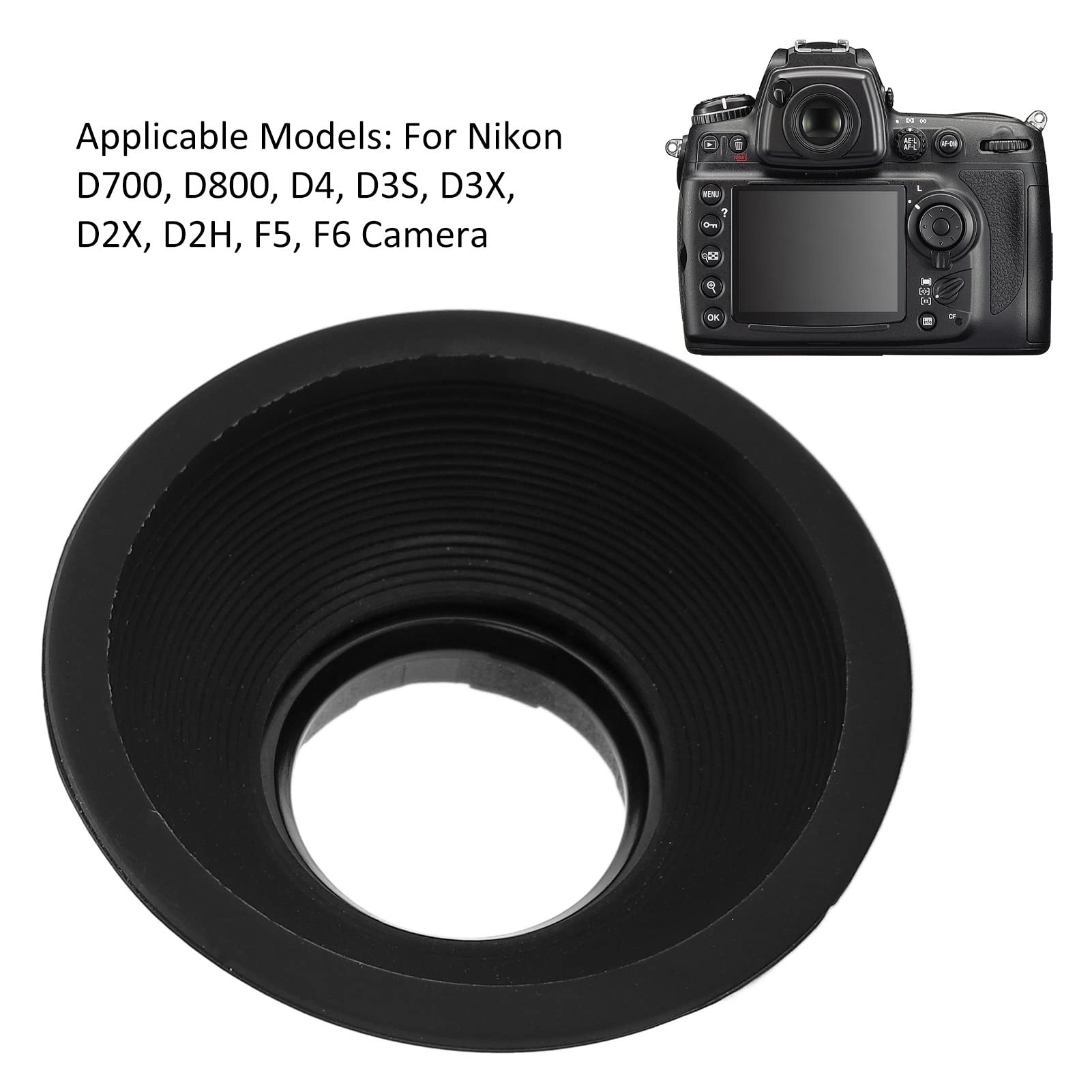 Khalia Foto Okular U00f6gonmussla Som DK-19 Fu00f6r Nikon D800, D700, D4, D3, Df, F6, F5, D2H, D2X, D1 Etc Khalia Foto Okular U00f6gonmussla Som DK-19 Fu00f6r Nikon D800, D700, D4, D3, Df, F6, F5, D2H, D2X, D1 Etc