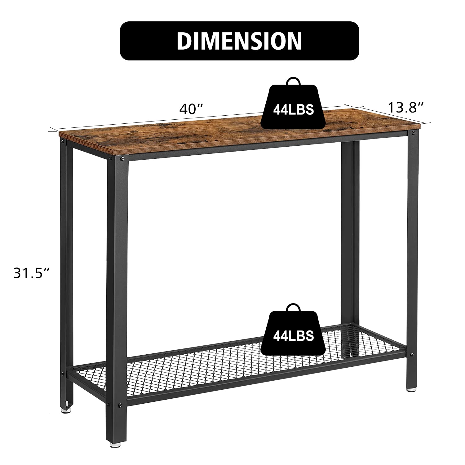 GOPLUS Tavolo Consolle Da Ingresso Con 2 Ripiani, Cassetto, Lati A Forma Di X Per Corridoio Camera Da Letto Soggiorno Tavolo Semplice 100 X 30 X 80 Cm Blu 76809914