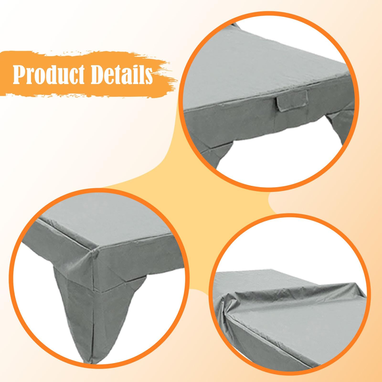 Funda para Mesa de Pong Cubierta de Almacenamiento Tela Oxford 600D Impermeable Resistente Al Desgaste Adecuada para Espacios Cerrados Y Abiertos