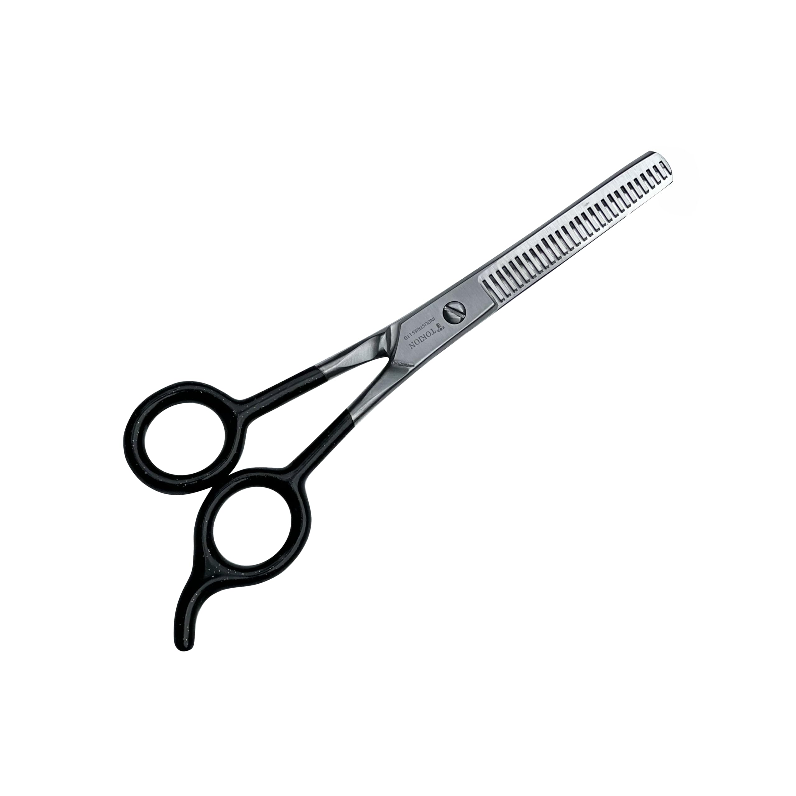 Professional Hair Thinning Scissors, Japanese Steel 420C, 6.5 Inches, Razor Edge Blade with Finger Rest, Lightweight Hairdressing Shears