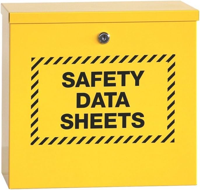 SDS Binder Storage Cabinet, Locking Cabinet for Safety Data Sheets
