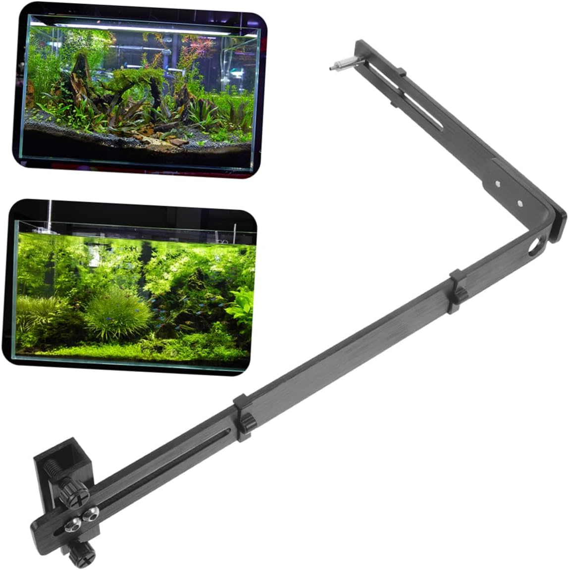 Aluminum Alloy Fish Tank Light Bracket Aquarium Night Light Holder Stand