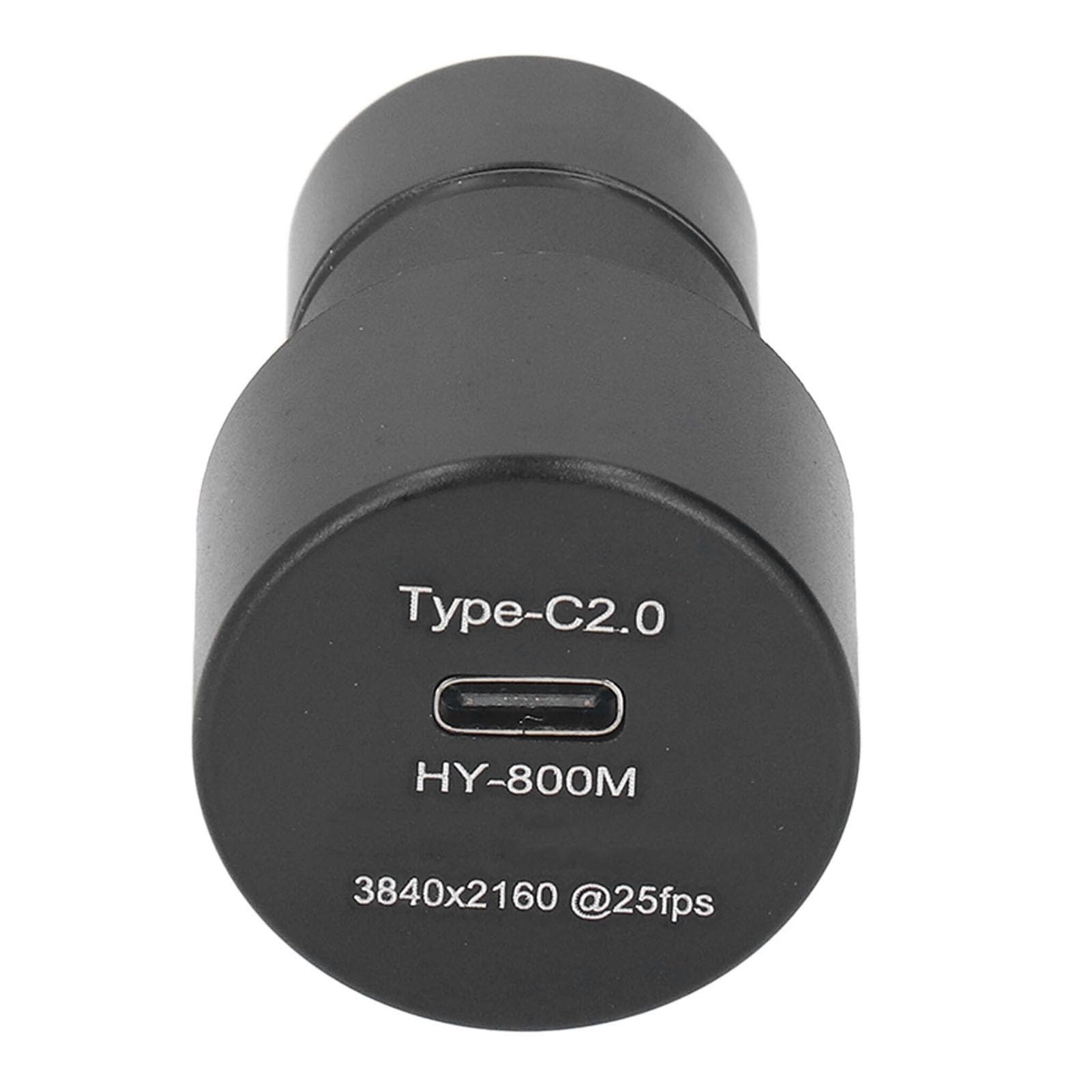 Digitaler USB-Mikroskop-Imager, Elektronische Okularkamera aus Aluminiumlegierung, 4K, 8 MP, Typ C, für Mikroskop-Astronomie-Teleskop-Beobachtung Unter, OS X