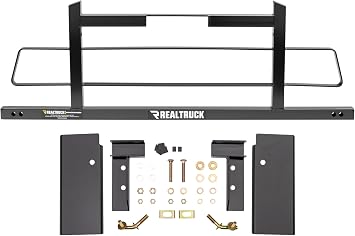 RealTruck BACKRACK Hardware Kit for use w/Standard Bed, Black, No Drill | 30222 | Fits 2023-2025 Ford F-250/F-350/F-450