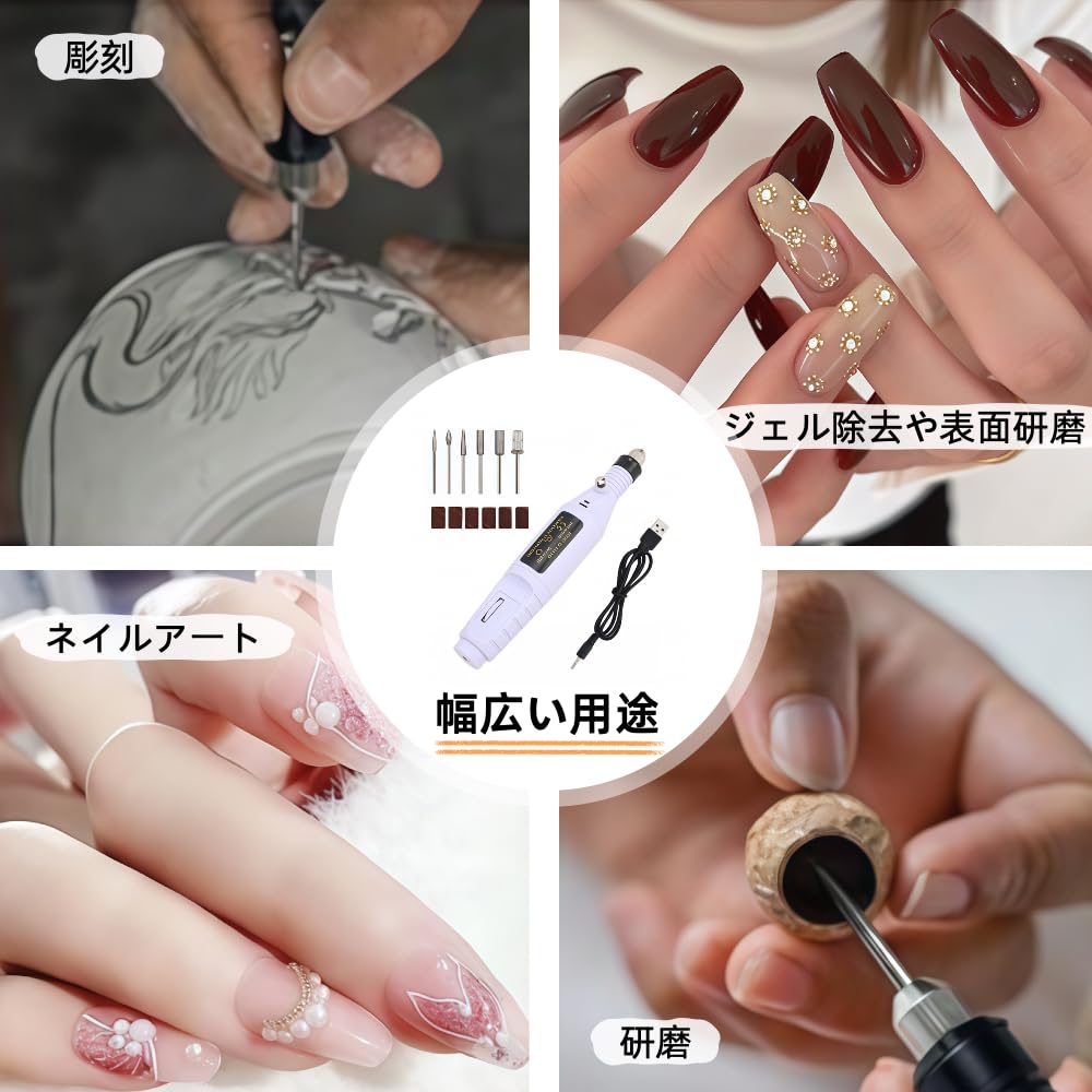 Amazon.co.jp: SereinLux ミニルーター ネイルマシン USB給電式 ペン型