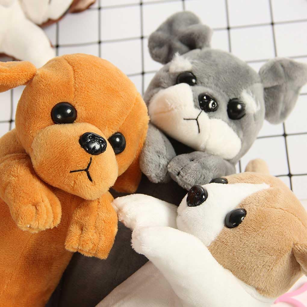 Estuche unisex con cremallera, diseño de animales, papelería, bolsa de almacenamiento para estudiantes, regla para estudiantes, artículos diversos, color café blanco, Juego de 10