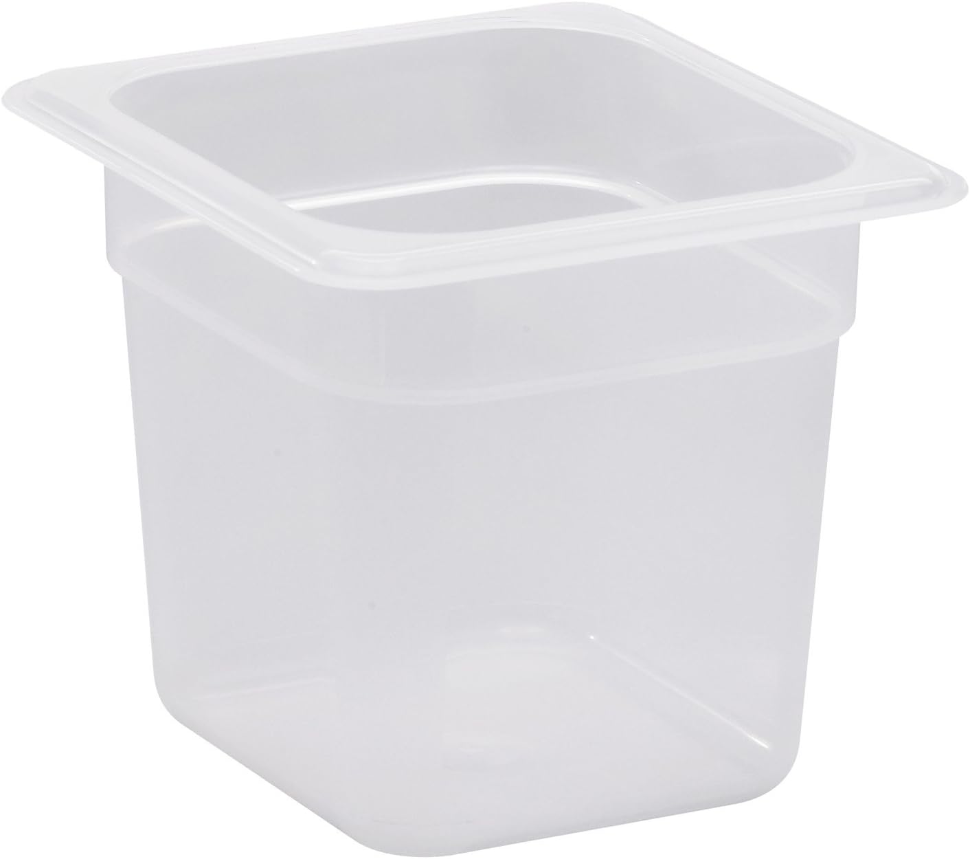 Food Pan 1/6 X 6 Polypropylene Translucent