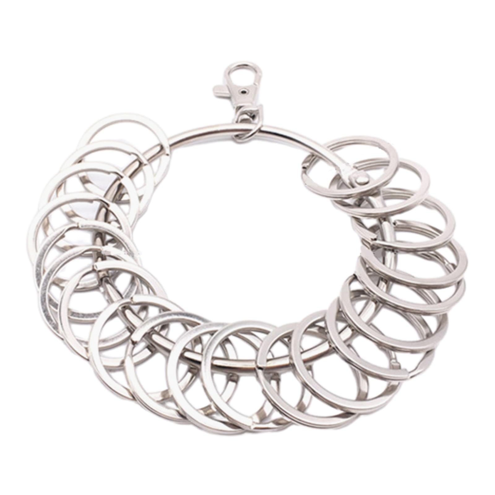 Haing - Grand Porte-clés Rond - Organisateur De Clés Portable