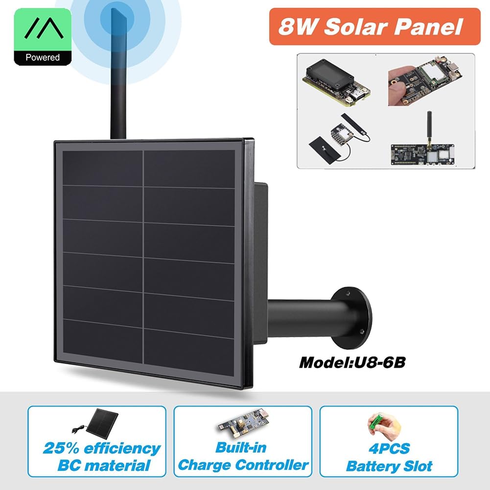 Solar LoRa Nodi supportano la comunicazione Meshtastic per pannelli solari RAK4631 Heltec V3 tipo C 5 V