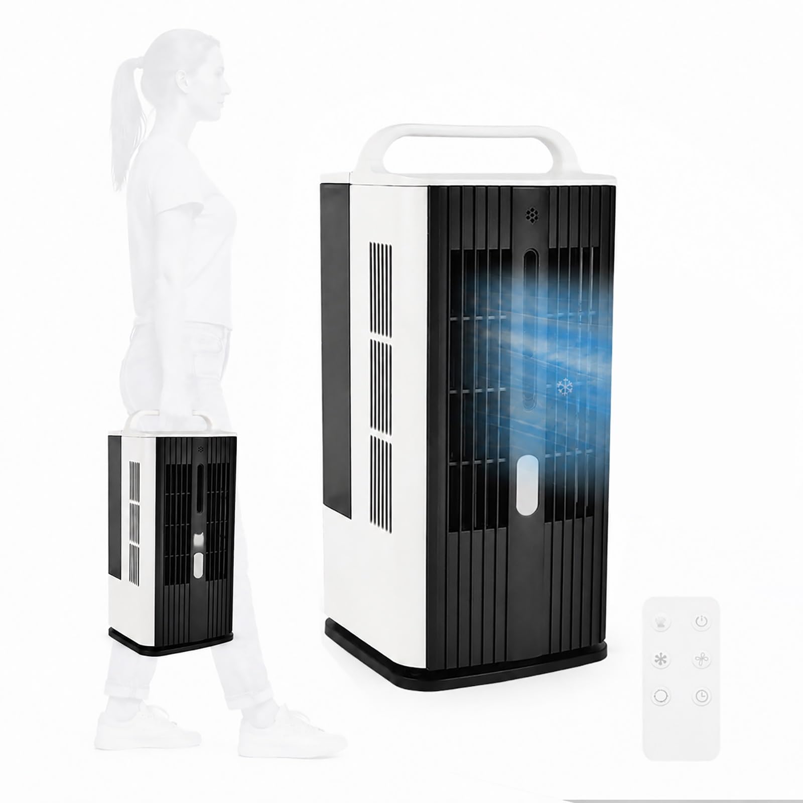 Evaporative Air Cooler, Portable Swamp Cooler