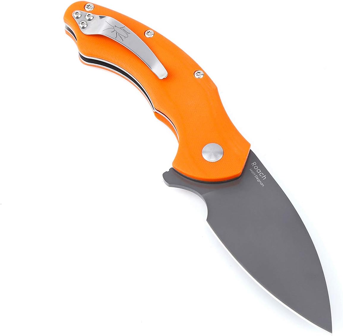 50% оƒƒ Dіѕсоunt Kizer V4477/Ki4477 Folding Knives 3.5 Inches Drop Point Blade with Large Finger Choil, Matt Degnan Roach (Orange G10 handle + N690 blade) Blасk Frіdау 🔥 Kizer V4477/Ki4477 Folding Knives 3.5 Inches Drop Point Blade with Large Finger Choil, Matt Degnan Roach (Orange G10 handle + N690 blade)