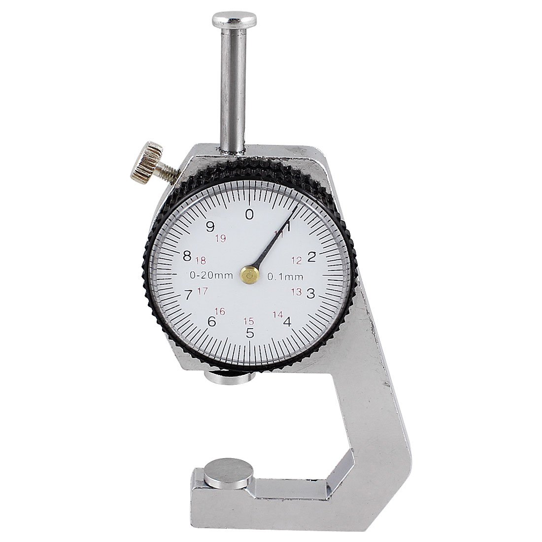 Aexit Flat Head Measuring tools 0-20mm x 0.1mm Thickness Gauge Measuring Tool w Red Case Model:67as611qo131