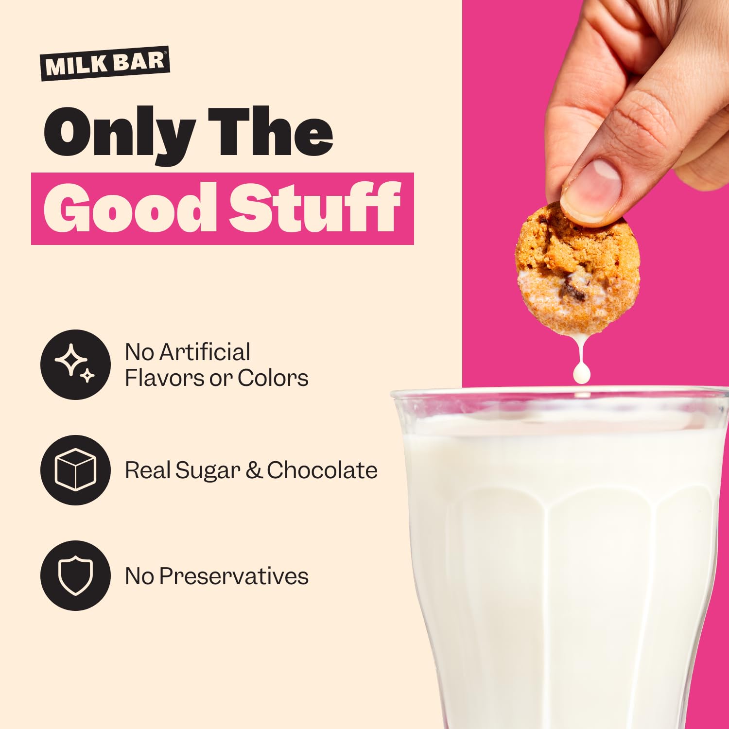 Amazon.com: Milk Bar Crunchies | Crunchy Bite Sized Cookies With